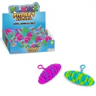 Flexi Fidget privjesak za ključeve u dvije boje 1 komad