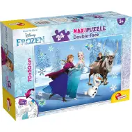 Frozen 2 u 1 maxi puzzle od 24 dijela i bojanka 70x50 cm - Lisciani
