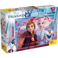 Frozen 2 u 1 maxi slagalica od 60 dijelova i bojanka 70x50 cm - Lisciani
