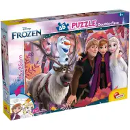 Frozen 2 u 1, slagalica od 48 dijelova i bojanka 35x25 cm - Lisciani