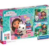 Gabi kućica za lutke 3x48 komada Supercolor puzzle - Clementoni
