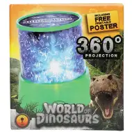 Glow N Fun projektorska lampa s uzorkom dinosaura