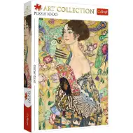Gustav Klimt: Dama s lepezom 1000-dijelna slagalica - Trefl