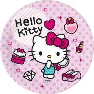 Hello Kitty set papirnatih tanjura, 8 komada, 23 cm