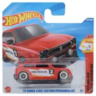 Hot Wheels: 73 Honda Civic Custom crveni autić 1/64 - Mattel