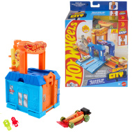 Hot Wheels: City Dine &amp; Go osnovni set staze – drive-in restoran – Mattel