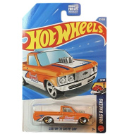 Hot Wheels: Custom 72 Chevy Luv narančasto-bijeli autić 1/64 – Mattel