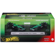 Hot Wheels F1 set od 2 autića - Sauber: Hulkenberg + Bortoleto - Mattel