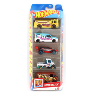 Hot Wheels Metro Sketch set od 5 autića 1/64 – Mattel