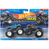 Hot Wheels Monster Trucks: Bigfoot vs Bigfoot Bite, set od 2 autića, razmjera 1:64 - Mattel