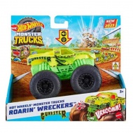 Hot Wheels Monster Trucks: Gunkster monster auto sa svjetlosnim i zvučnim efektima 1/43 - Mattel