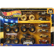 Hot Wheels Monster Trucks: Multipak pobjedničkih autića, 11 kom. - Mattel