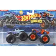 Hot Wheels Monster Trucks: Pure Muscle protiv Night Shifter set malih automobila, 2 komada, 1/64 - Mattel