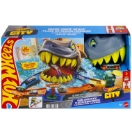 Hot Wheels: Napad morskog psa - set staze s autićem - Mattel