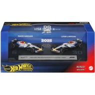 Hot Wheels Premium F1 Racing Bulls komplet od 2 autića 1/64 – Liam Lawson #30 i Isack Hadjar #6 – Mattel