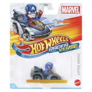Hot Wheels: RacerVerse Kapetan Amerika autić 1/64 – Mattel
