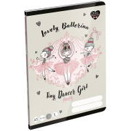 ICO: LizzySuli Lovely Ballerina Tiny Dancer sveska s linijama za 2. razred A/5 16-32
