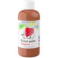 ICO: Tempera za crtanje, tamnosmeđa boja, 500 ml