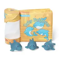 Igračka za kupanje: Vodootporna knjiga, beba dupini - Melissa &amp; Doug
