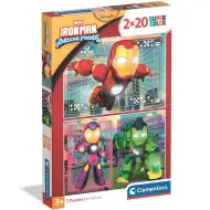 Iron Man i njegovi čudesni prijatelji 2x20 dijelova Supercolor slagalica - Clementoni