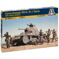 Italeri 1/35 Carro Armato M14/41 I Serie tenk maketa