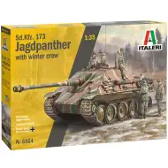 Italeri 1/35 Sd.Kfz.173 Jagdpanther s posadom u zimskim uniformama maketa