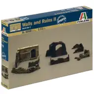 Italeri 1/72 Zidovi i ruševine diorama set