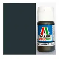 Italeri Flat Gun Metal (4681AP) - Mat oružani metal maketarska boja 20ml