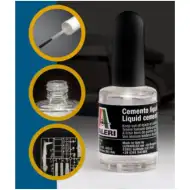 Italeri ljepilo za makete s četkicom 15ml - s debelom četkicom