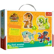 Jurassic World: Slatki dinosauri - Prva baby slagalica 3-4-5-6 dijelova - Trefl