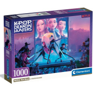 K-POP Demon Hunters kompaktni puzzle od 1000 komada - Clementoni