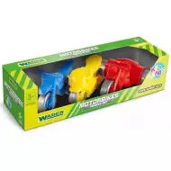 Kid Cars 3-dijelni set motocikala - Wader