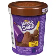 Kinetic Sand: Kutija za sladoled s smeđim pijeskom za modeliranje - Spin Master