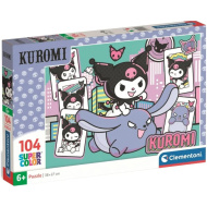 Kuromi Super Color puzzle, 104-dijelni - Clementoni