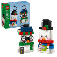 LEGO®: Božićni ukrasi sa snjegovićima (40812)