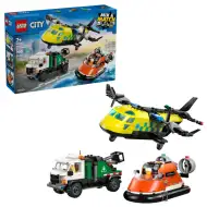 LEGO® City: Avion, kamion s dizalicom i zračni jastuk remix (60505)