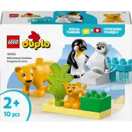 LEGO® DUPLO®: Obitelji životinja u divljini: Pingvini i lavovi (10442)