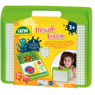 LENA: Mosaik točkice, set u koferu, 10–15 mm, 400 kom.