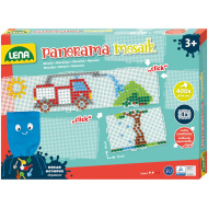 LENA: Panorama Mosaik XL Prozirni set točkica 10 mm, 400 kom.