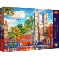 Londonska ulična scena, premium puzzle od 1000 dijelova – Trefl