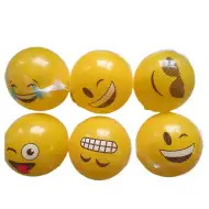 Lopta od gume s uzorkom emojija, 23 cm, dostupna u više varijanti