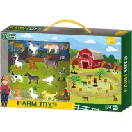 Luna: Jasper Land Farm set za igru sa životinjama, 34 dijela