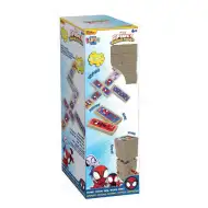 Luna: Marvel Spidey 3-u-1 društvena igra - Jenga, Domino i Igra memorije