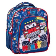 Luna: Must Team Monster Truck zaobljeni vrtićki ruksak s 2 pretinca, 27x10x31 cm