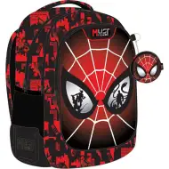 Luna: Must Team Spider-Man zaobljeni ruksak s 3 pretinca 32x18x43 cm