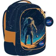 Luna: NASA zaobljena školska torba s 3 pretinca, ruksak 32x18x43 cm