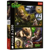 Marvel: Ja sam Groot 2x200 komada puzzle - Trefl