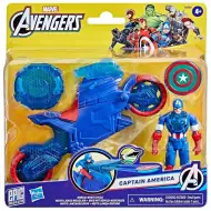 Marvel: Kapetan Amerika s motorom i bacačem štita - Hasbro