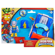 Marvelov Iron Man i njegovi fantastični prijatelji - Thor i vozilo Thunder Roadracer - Hasbro