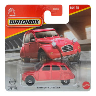 Matchbox: 1970 Citroën 2CV crveni autić 1/64 - Mattel